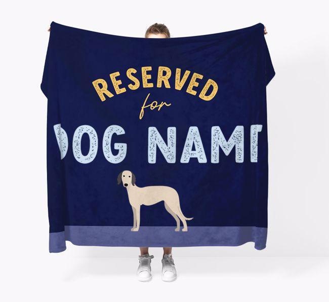 Reserved For: Personalized {breedFullName} Throw Blanket